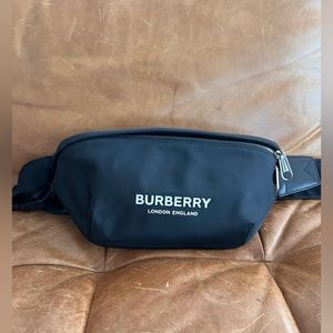 Logo Print Nylon Sonny Bum Bag